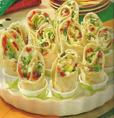 Mini-Wraps con Queso de Cabra | Recetas Pop